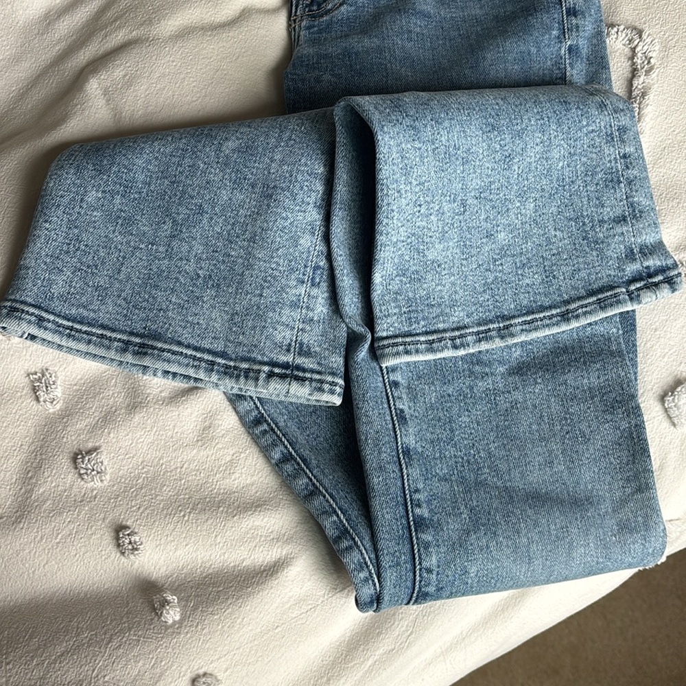 MOTHER High Rise Blue Jeans - Picture 4 of 8